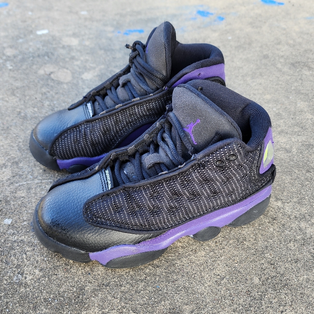 KIDS - Jordan 13 Retro Court Purple - Kids Shoes - SIZE 13-C